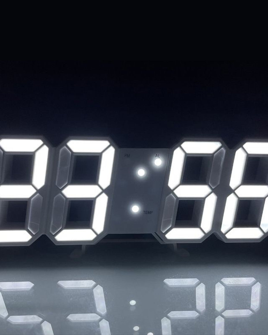 3D LED Digital Alarm Clock