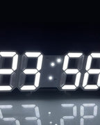 3D LED Digital Alarm Clock