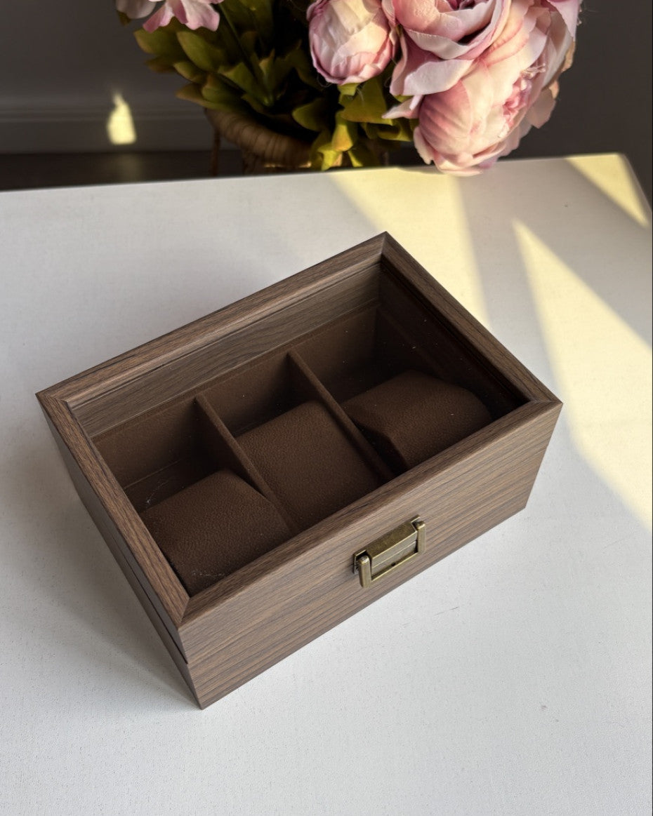 Wooden Wristwatch Box