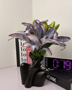 Body Shaped Vase + Flowers