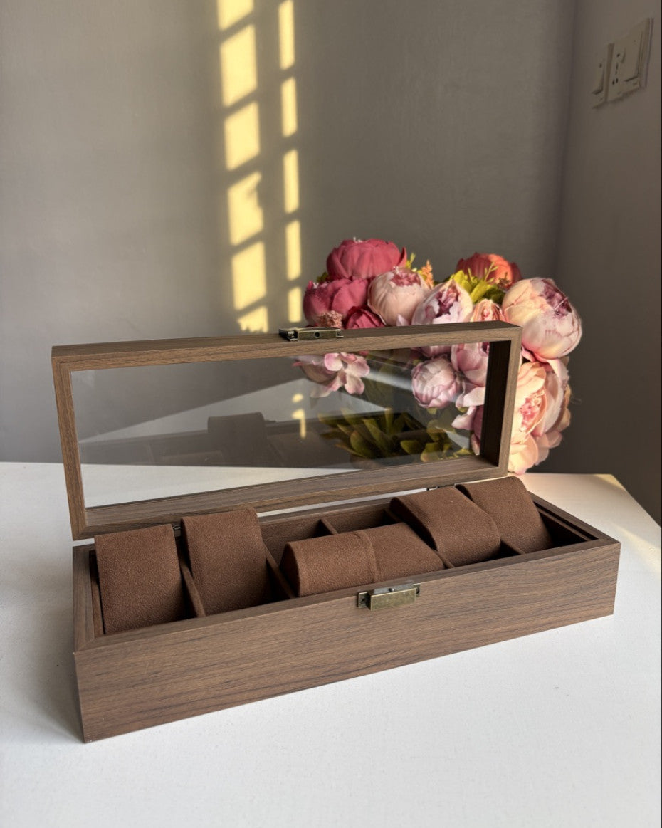Wooden Wristwatch Box
