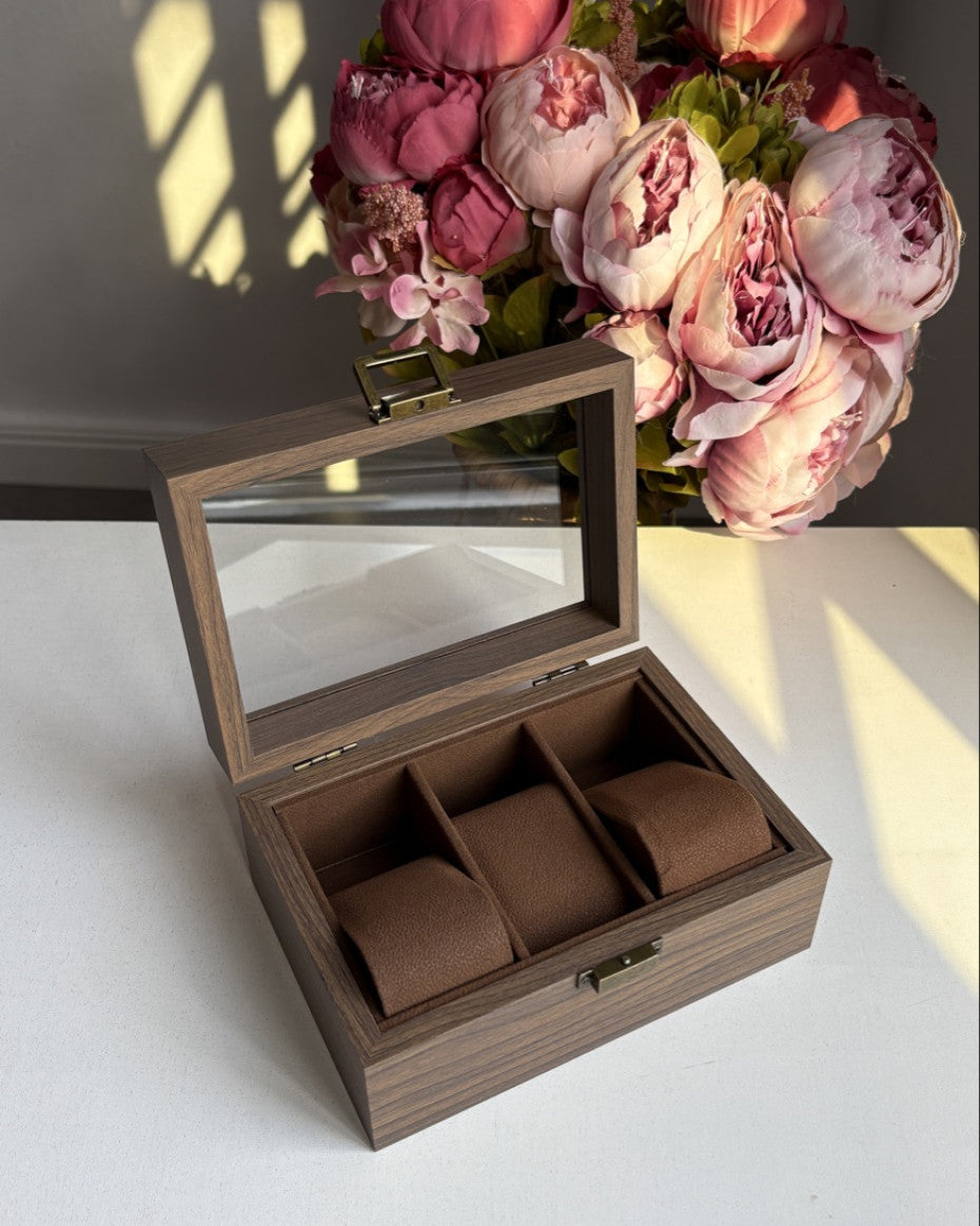 Wooden Wristwatch Box