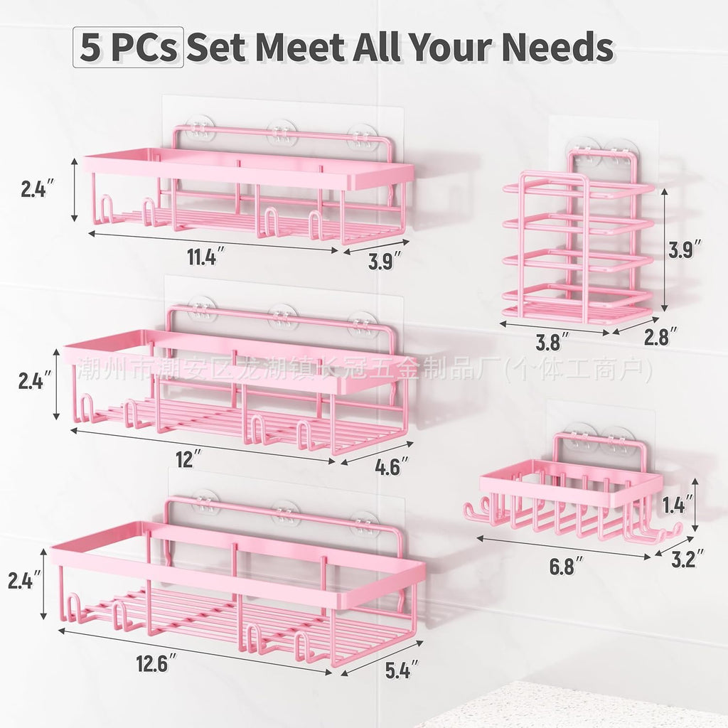 5pcs Shower Caddy