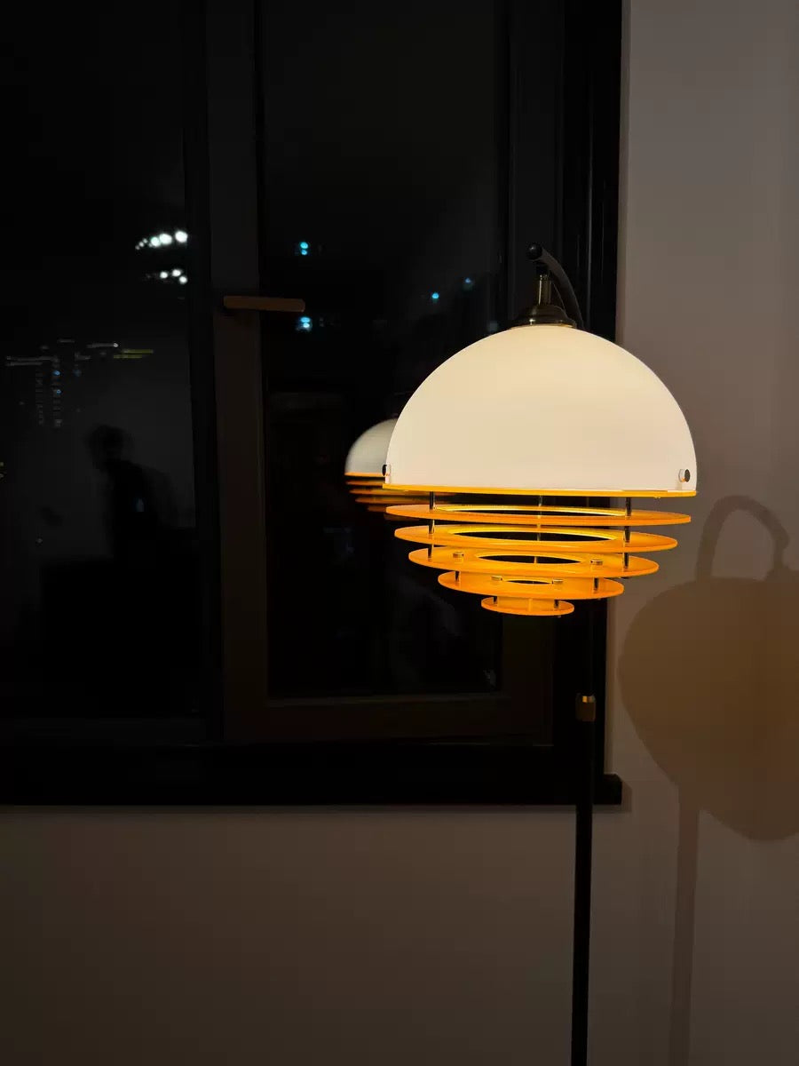 New Sunset Floor Lamp – LED Arc Floor Lamp with Remote Control