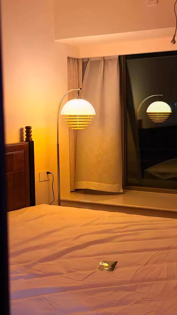New Sunset Floor Lamp – LED Arc Floor Lamp with Remote Control