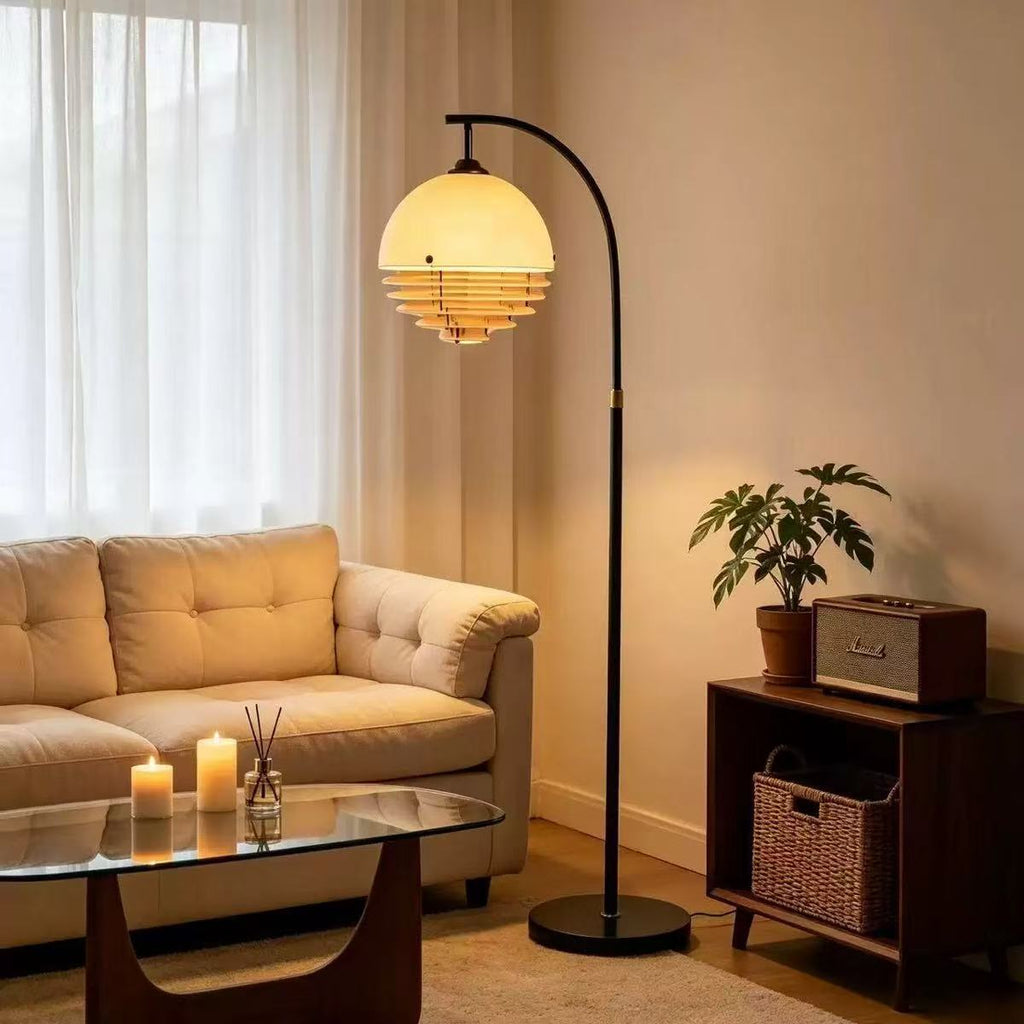 New Sunset Floor Lamp – LED Arc Floor Lamp with Remote Control