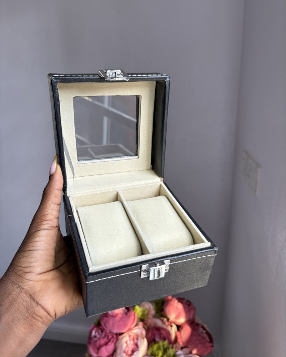 Leather Wristwatch Organizer