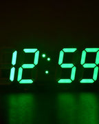 3D LED Digital Alarm Clock