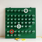 Retro Vintage Manual ring Perpetual Calendar