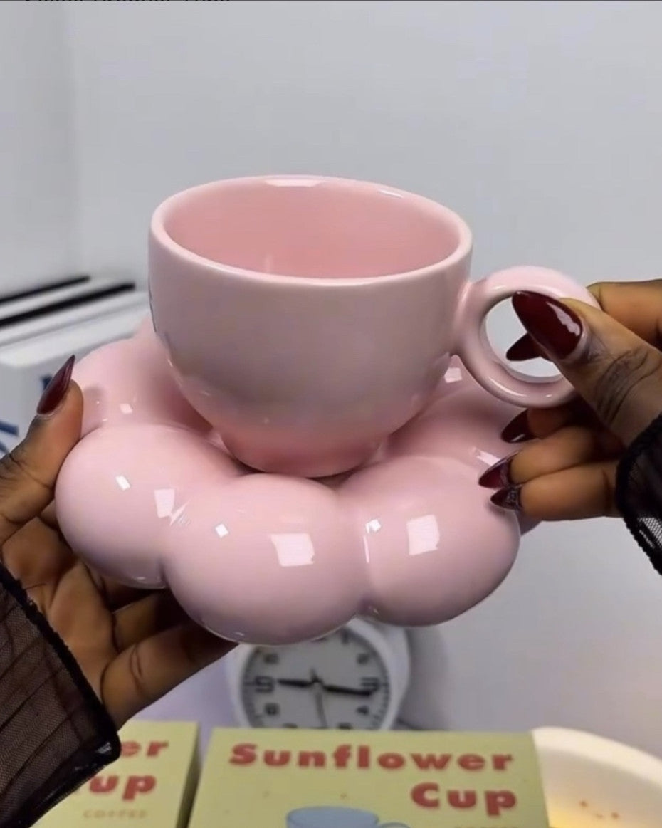 Sunflower Tea Cup
