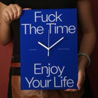 Enjoy Your Life Wall Clock