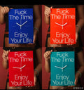 Enjoy Your Life Wall Clock