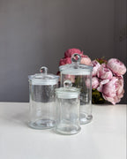 Sealed Glass Bottles (set Of 3)