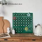Retro Vintage Manual ring Perpetual Calendar