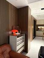 Orange Mushroom Lamp