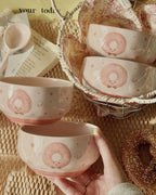 Ceramic bowl + spoon