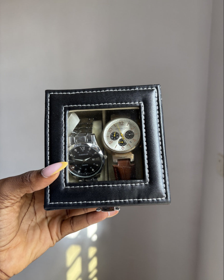 Leather Wristwatch Organizer