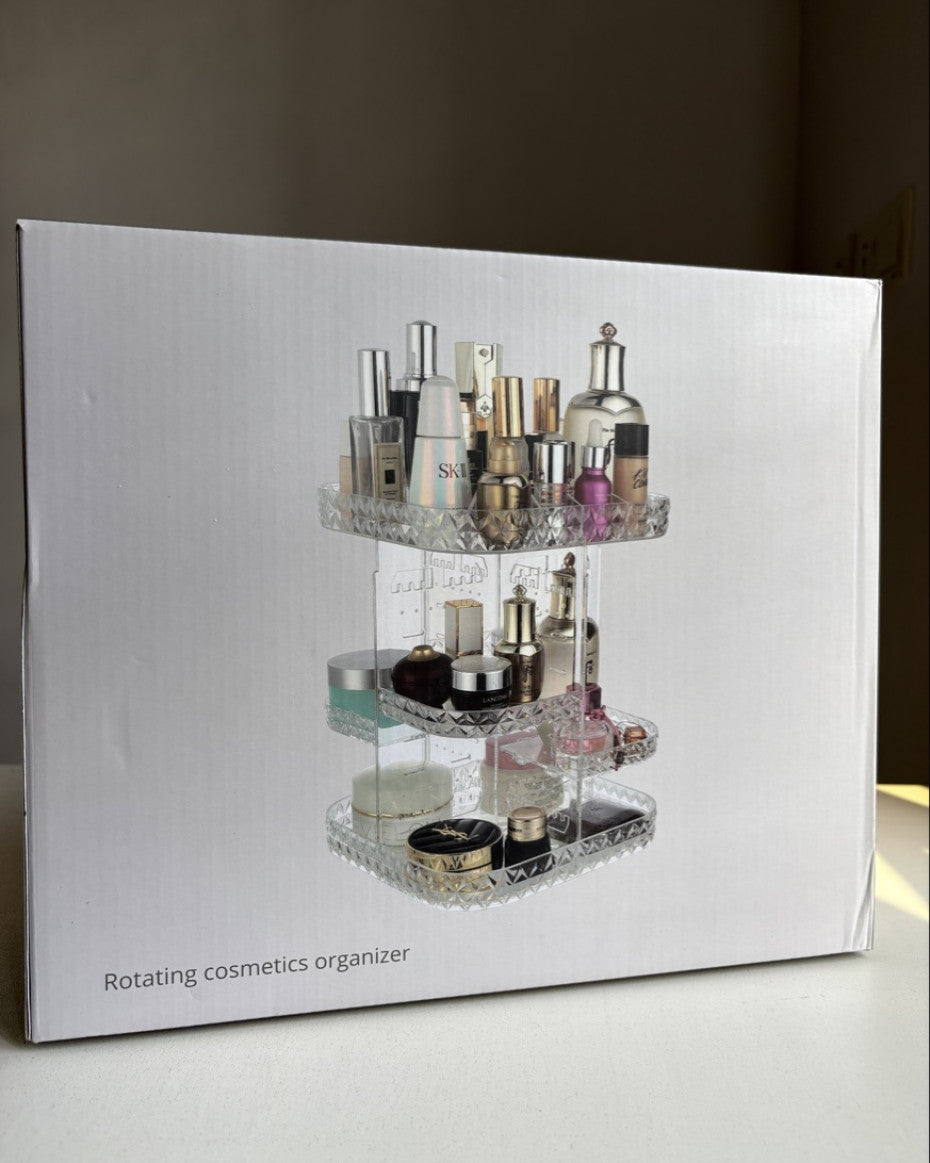 Rotating Cosmetic Organizer