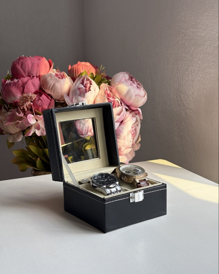 Leather Wristwatch Organizer