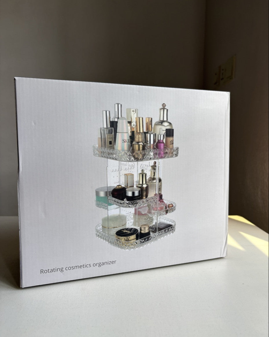 Rotating Cosmetic Organizer