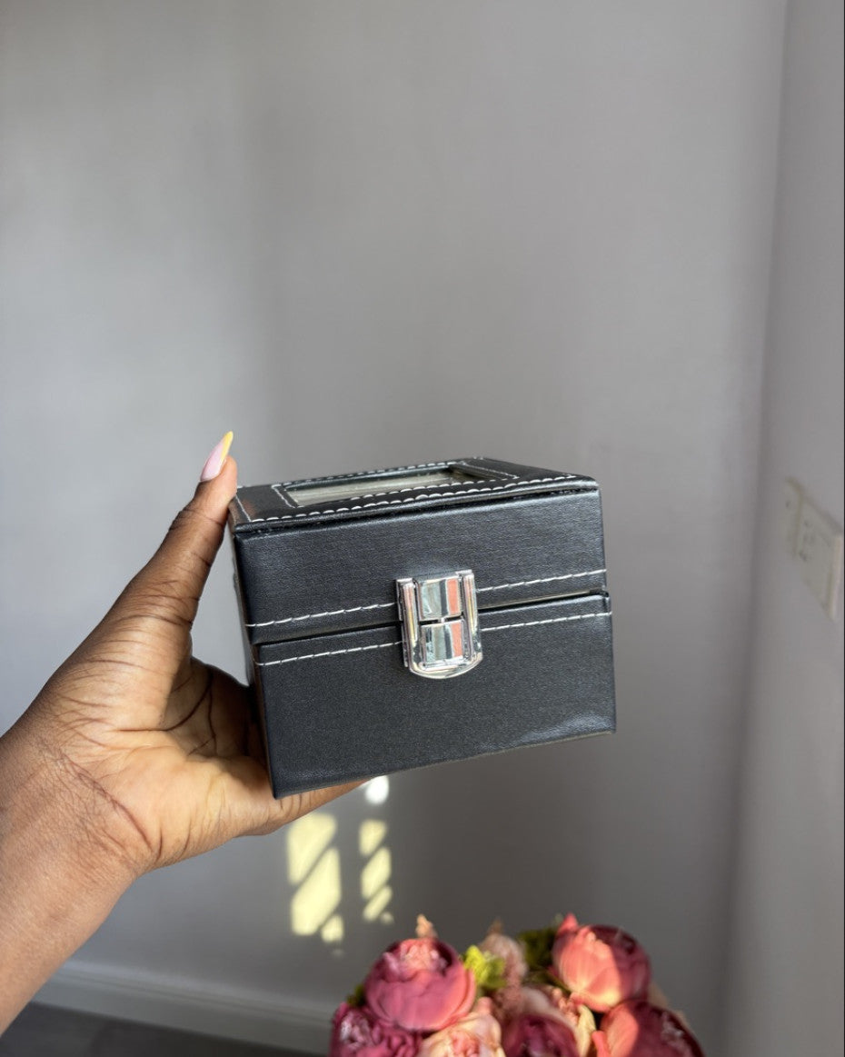 Leather Wristwatch Organizer