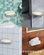 Acrylic Wall Mount Bar Soap Placer