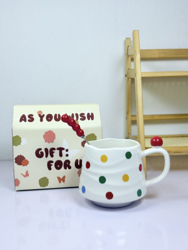 Polka Dot Tea Cup