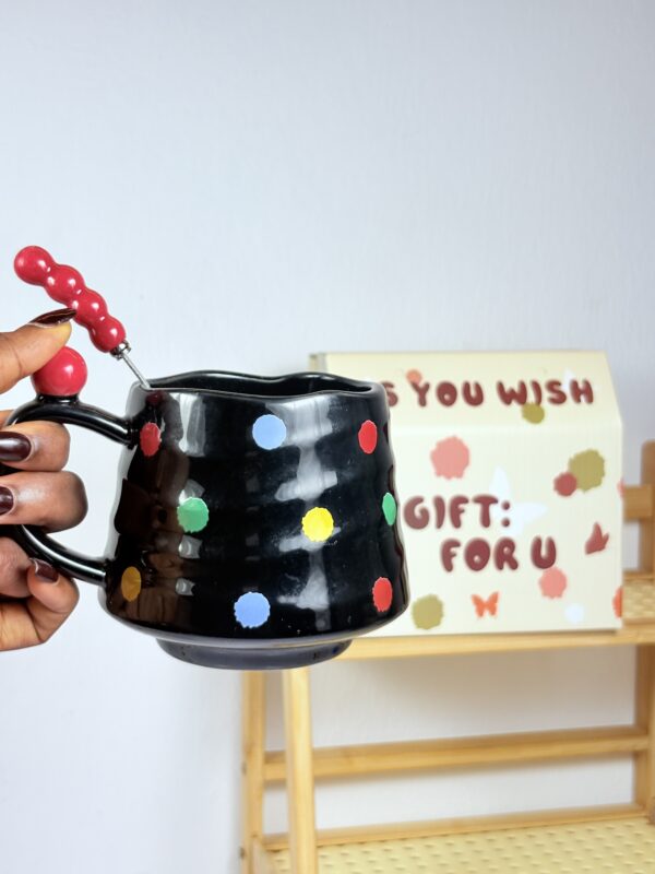 Polka Dot Tea Cup - Image 3